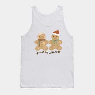 Christmas Frosted Gingerbread Cookies Tank Top